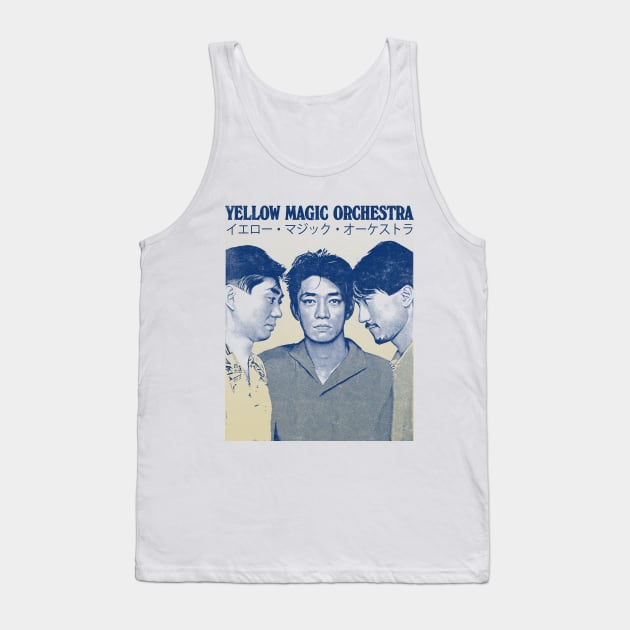 Yellow Magic Orchestra ¥ Fan Art Design Tank Top by unknown_pleasures